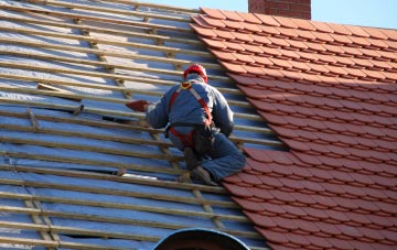 roof tiles Pontesbury Hill, Shropshire